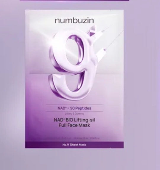 numbuzin - No.9 NAD Bio Lifting-sil Mask